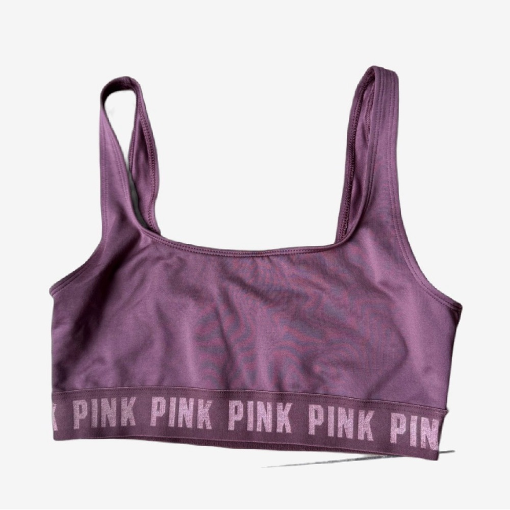 PINK Victoria's Secret Purple Sports Bra